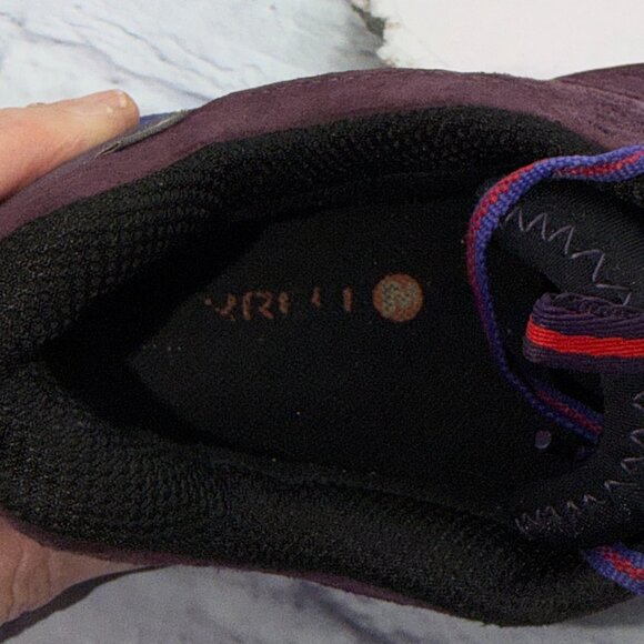 Merrell Capra GTX Women's Size 11 Huckleberry Waterproof Low Top Hiking Shoes - Picture 13 of 14